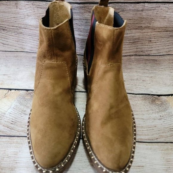 Cecelia New York Gemma Suede Boots / Bootie Womens sz 6.5 - Brand New - Picture 2 of 14